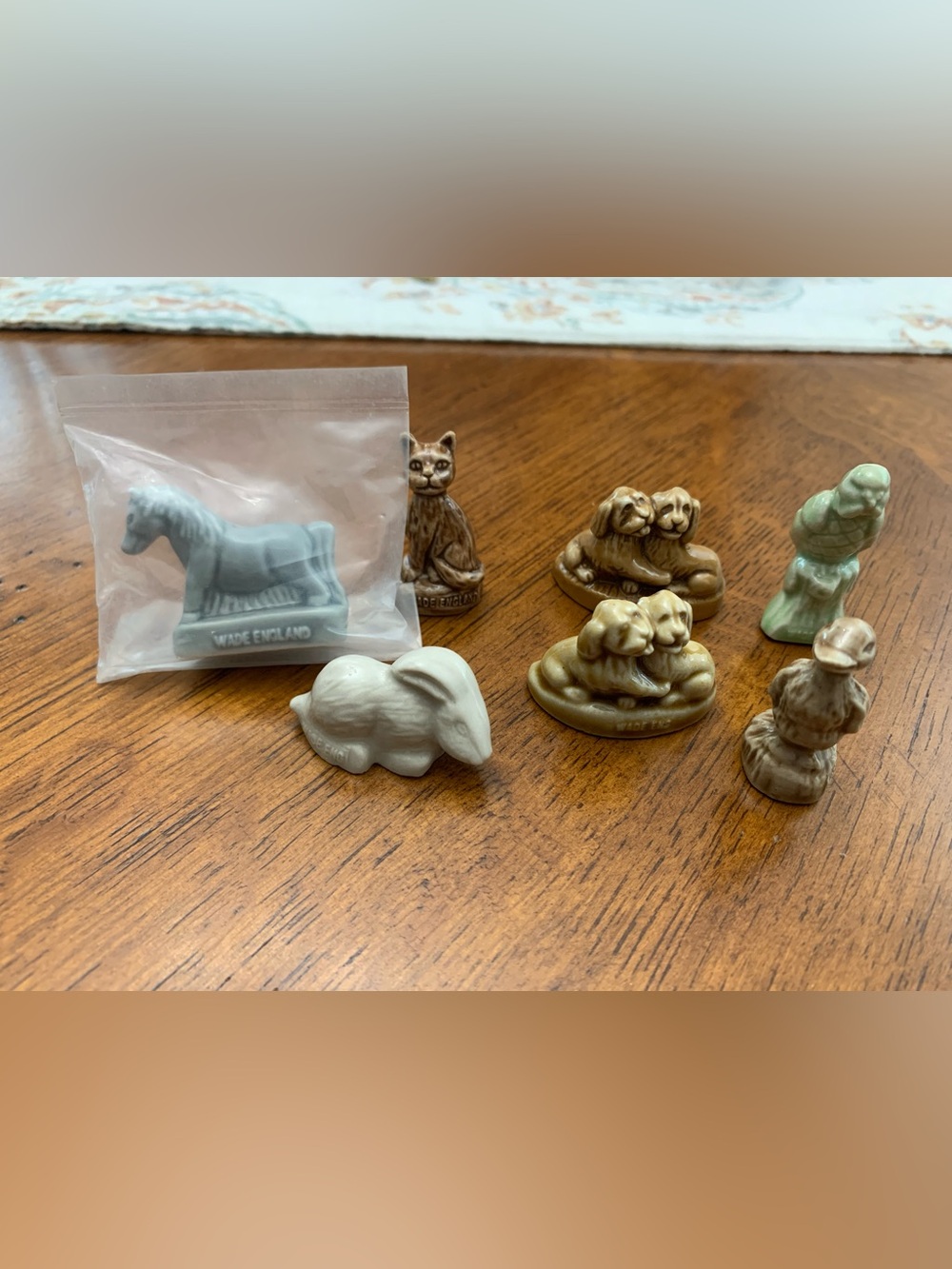 Wade Whimsies Red Rose Tea Figurines Random Mixed Lot of 7 Pets